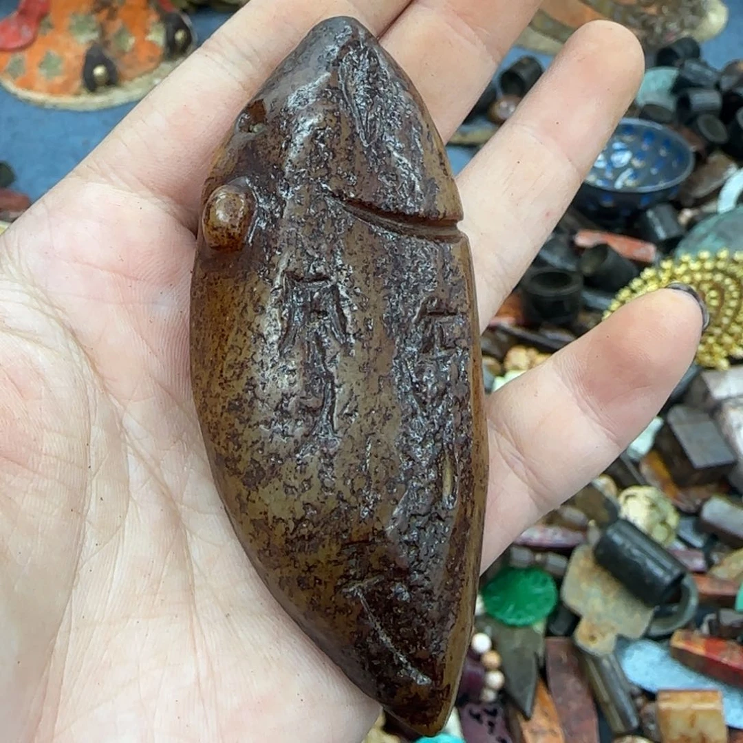 未镶嵌和田玉（糖玉）挂件