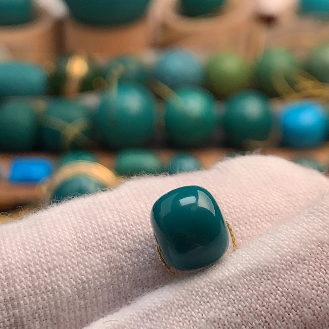 绿松石未镶嵌绿松石8.6mm