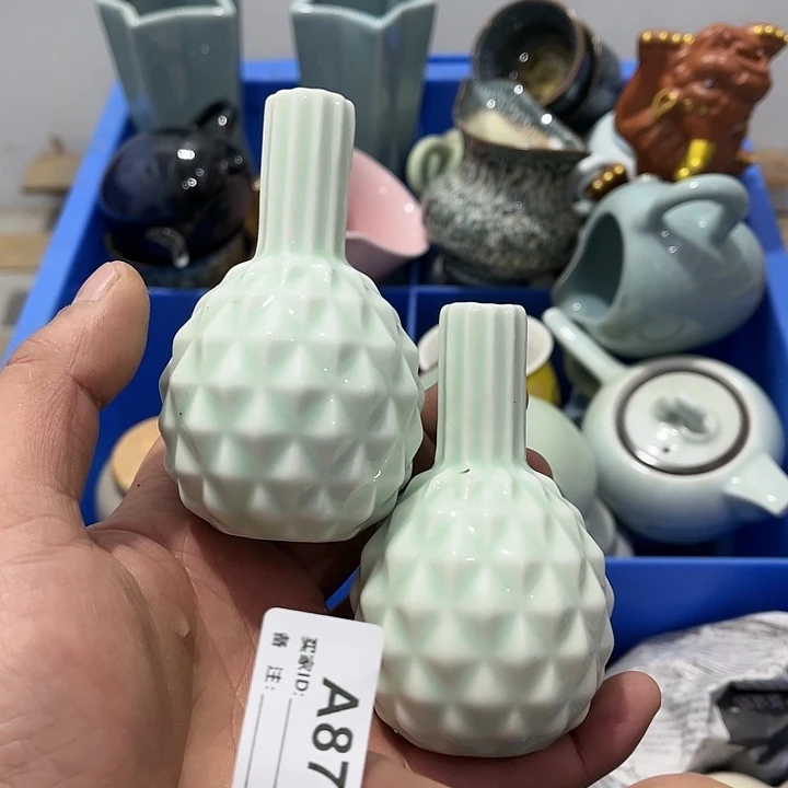 瓷片默认微瑕瓷器、茶具、壶、摆件，介意勿拍