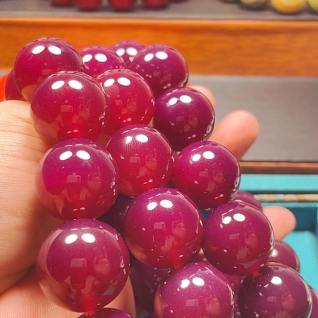 【闪购商品】玛瑙/玉髓手链未镶嵌帝王紫20