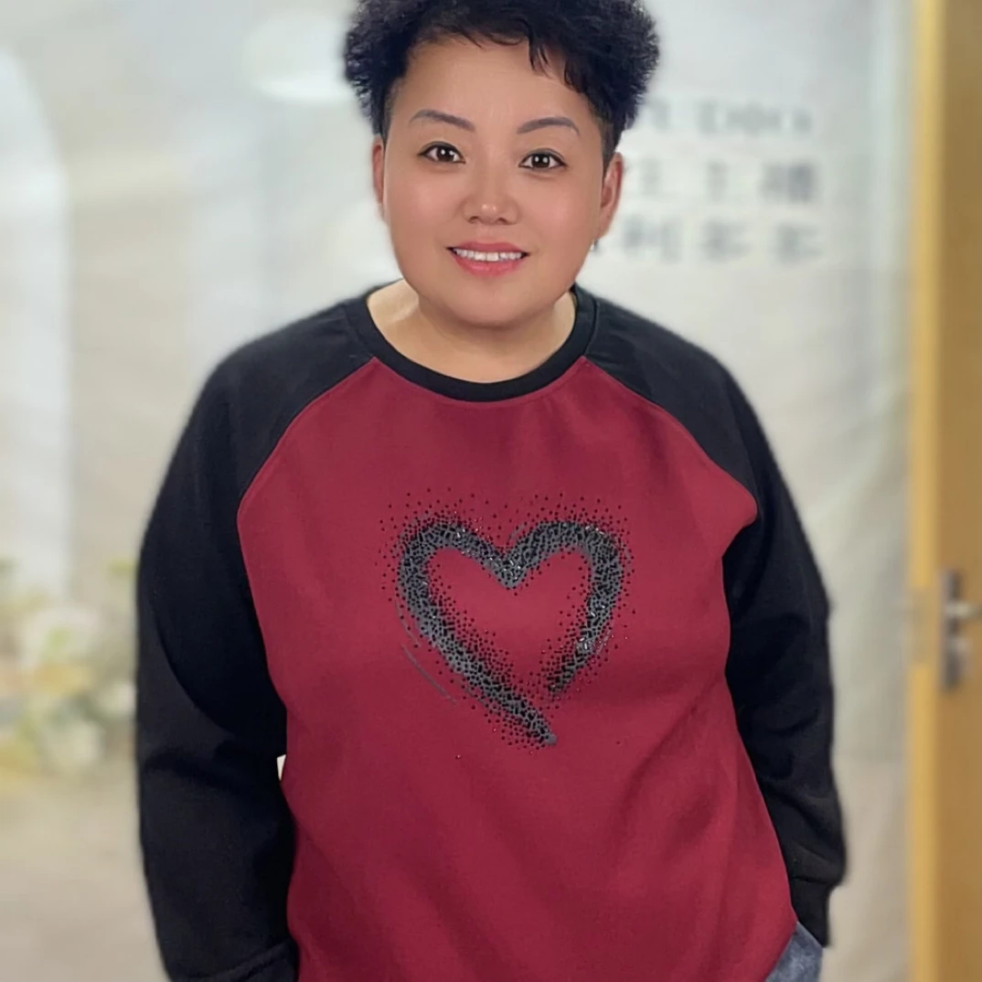 空气棉大码女装卫衣