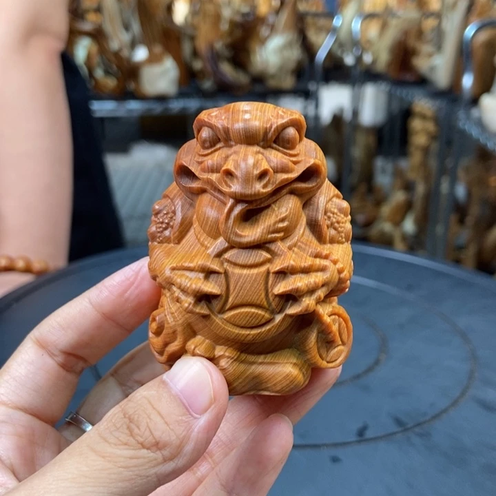 柏木（崖柏）手把件