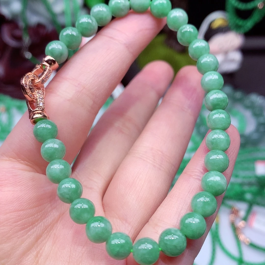 翡翠未镶嵌手链翡翠