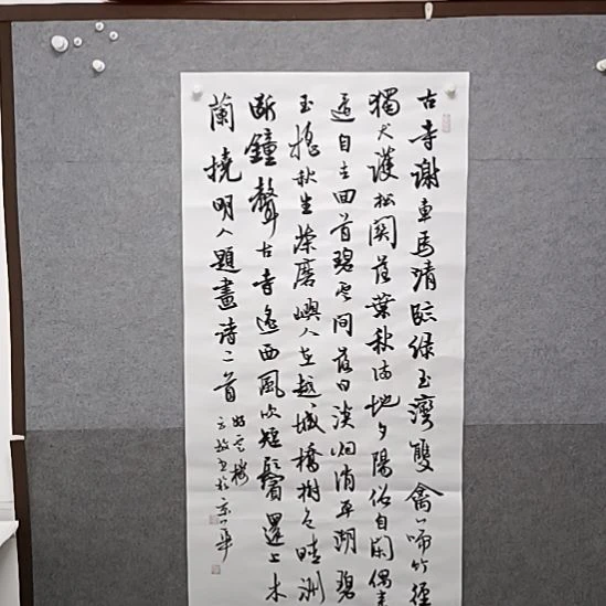 书法四尺整张多字书法作品书法作品