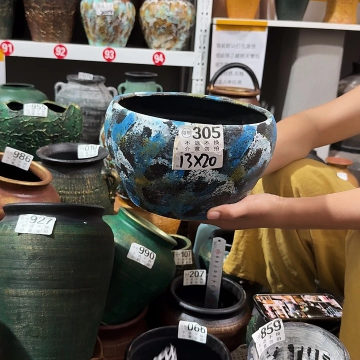 彩绘305高度13口径20