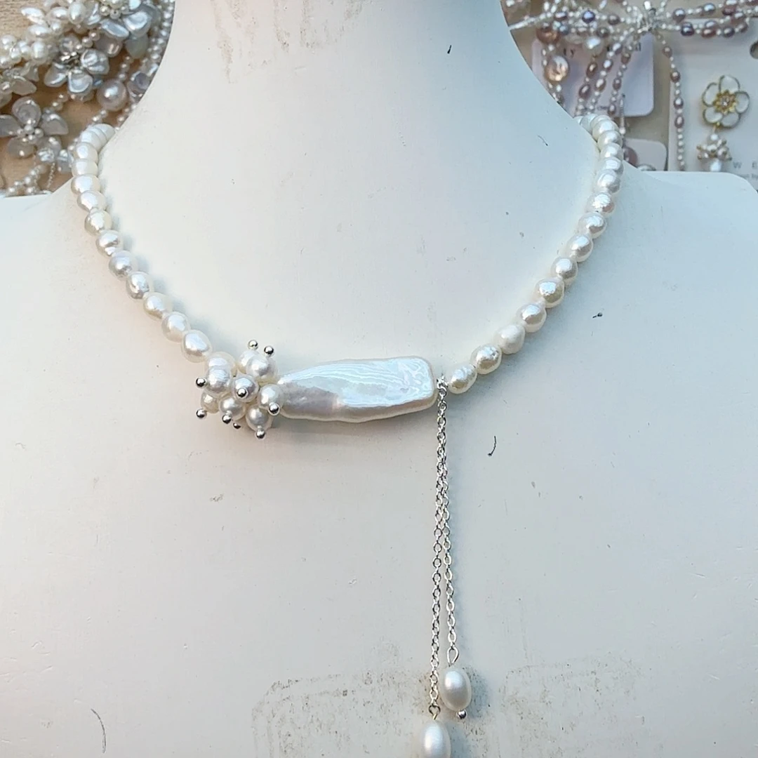 淡水珍珠颈饰未镶嵌