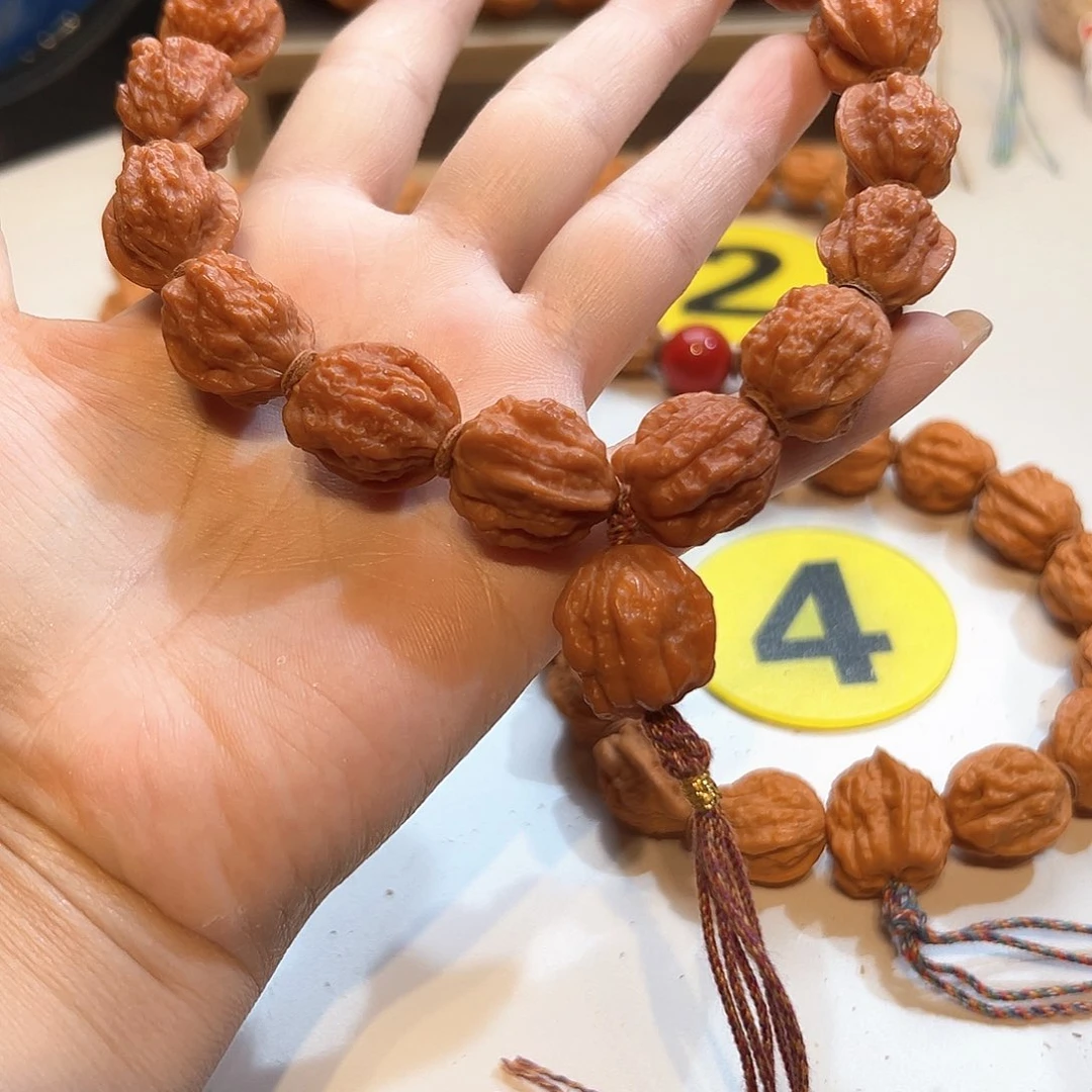 文玩核桃手串小金蟾