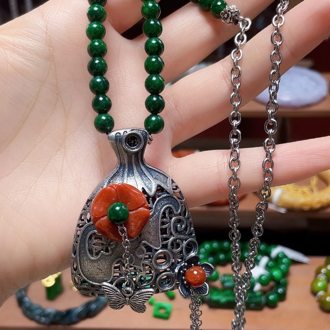 翡翠未镶嵌手链饰品