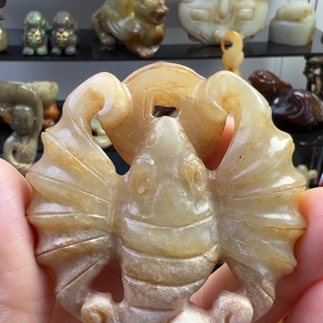 和田玉（糖玉）未镶嵌挂件