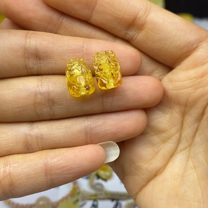n***a裸石蜜蜡未镶嵌瑕疵