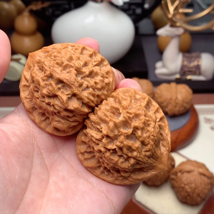 文玩核桃把件官帽神配肉麒麟  1号