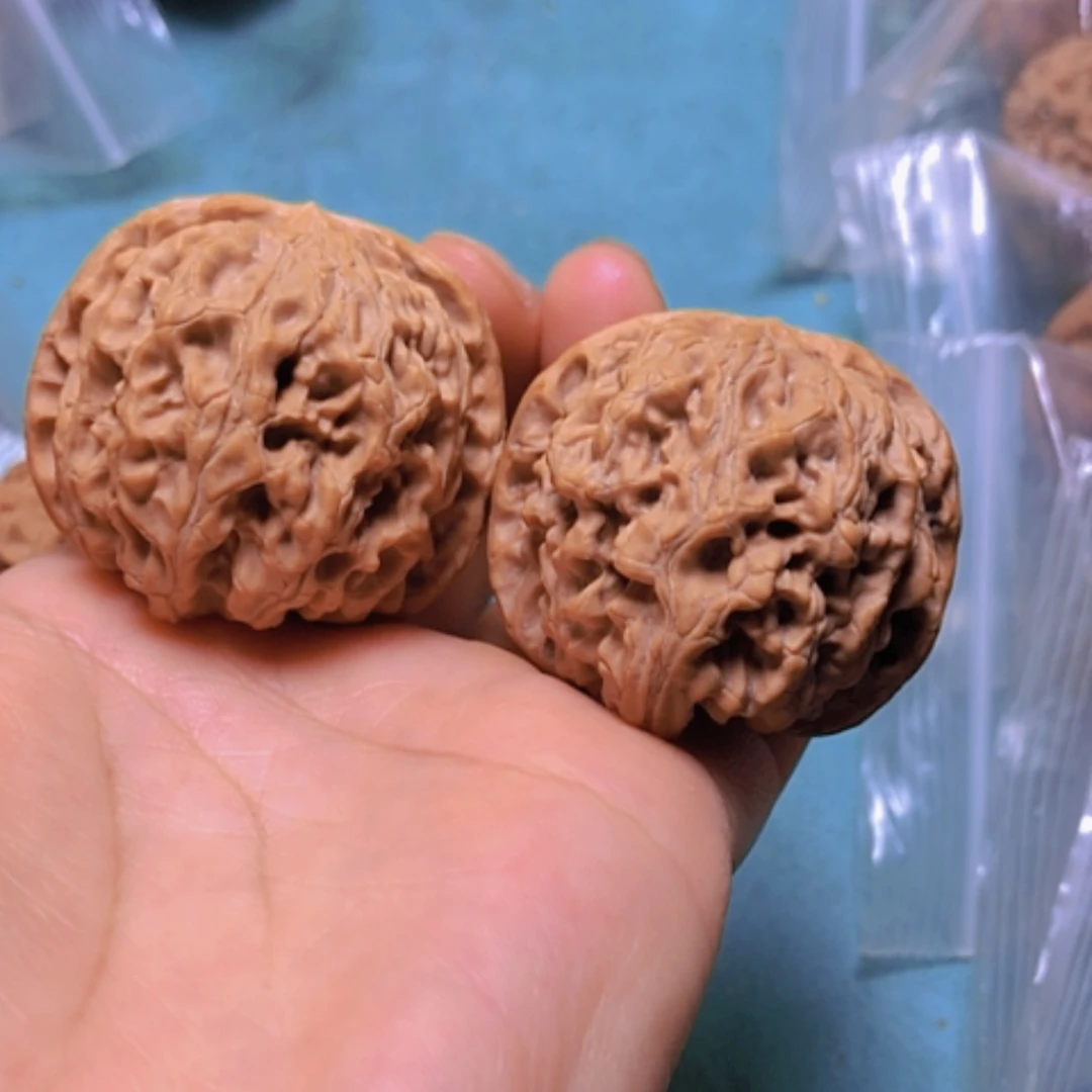 【闪购商品】核桃摆件40.5苹果有修