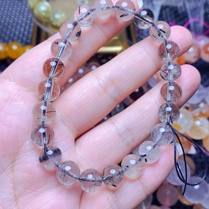 烟晶手链未镶嵌卡8.7