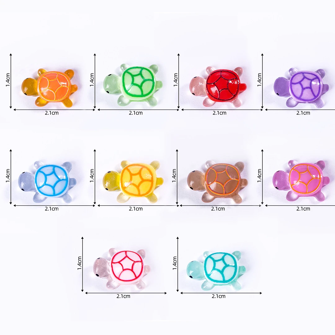 【新年福利】【带回家20只2.1cm龟龟】科学配件手工实验diy材料小摆件