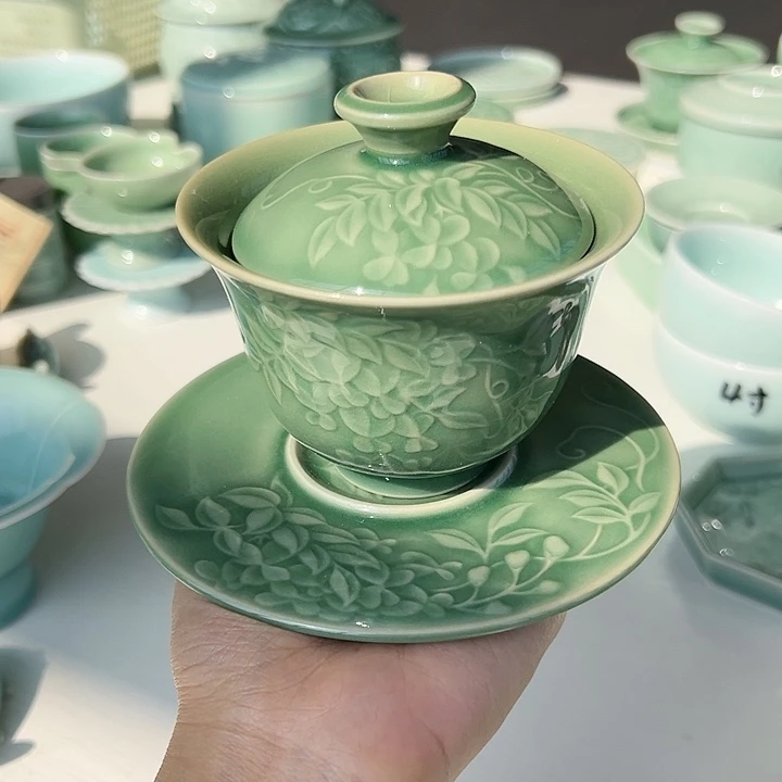 小米茶器龙泉青瓷