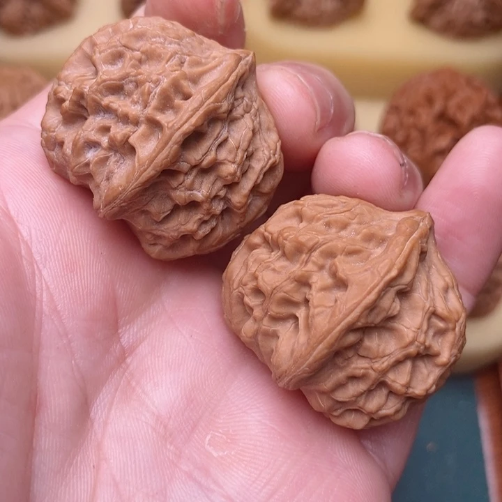 把件文玩核桃36玉枕元宝