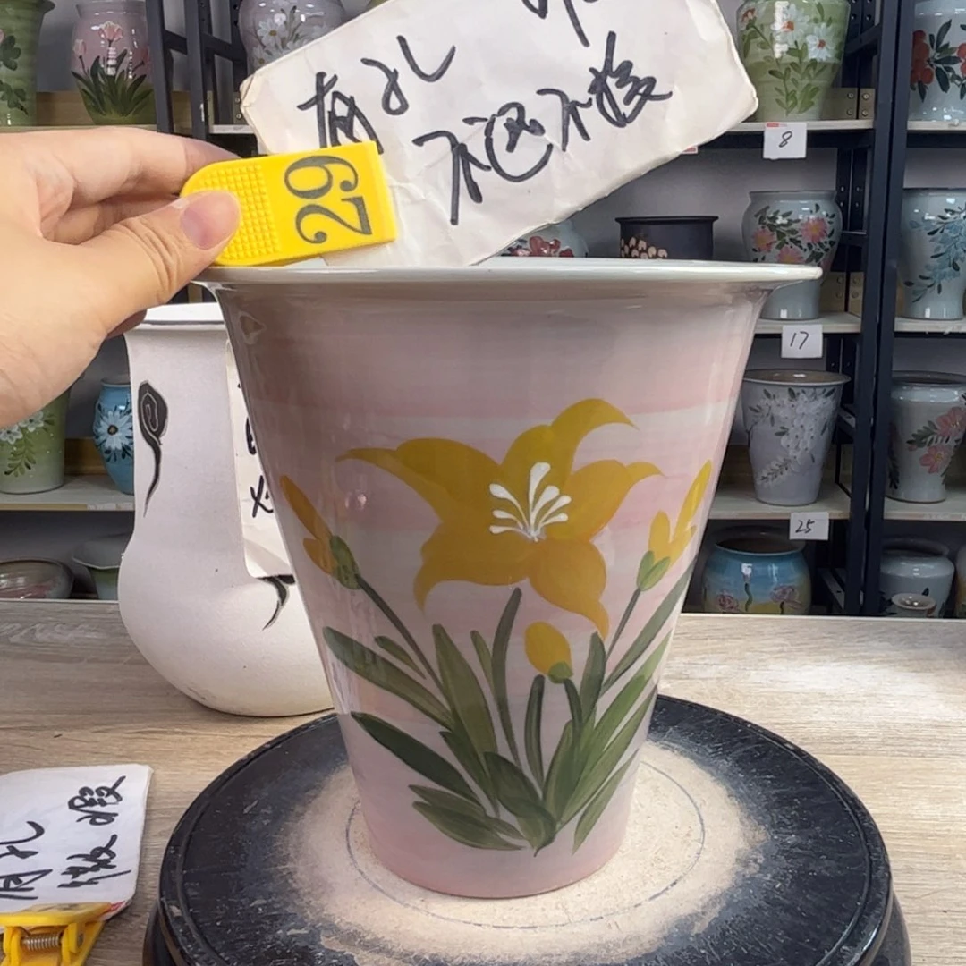 1tc景德镇陶瓷花盆
