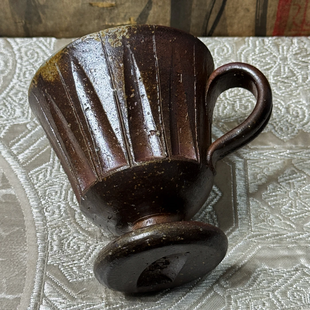 咖啡佳侣·永末隆平·日本作家器·备前烧·柴烧·咖啡杯·马克杯