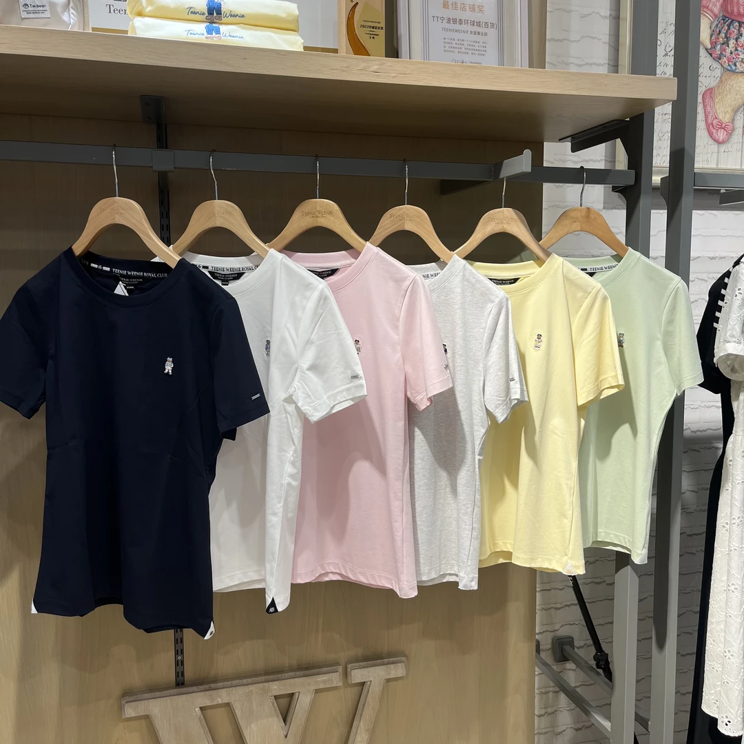 Teenie Weenie小熊T恤女25年夏季新款TTRW252401E