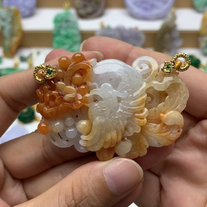 颈饰未镶嵌翡翠翡翠