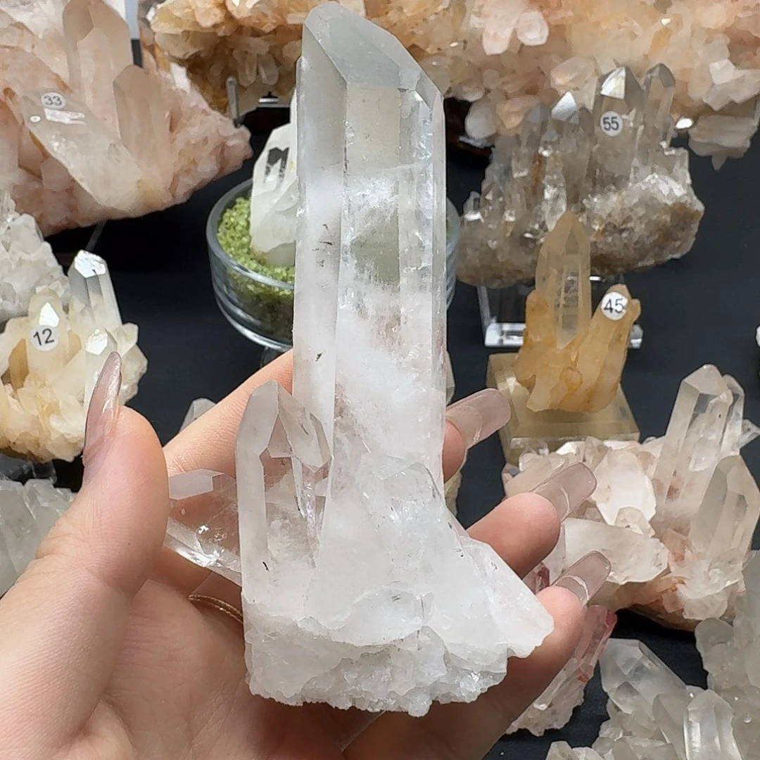 银S925镶嵌水晶珠宝半成品