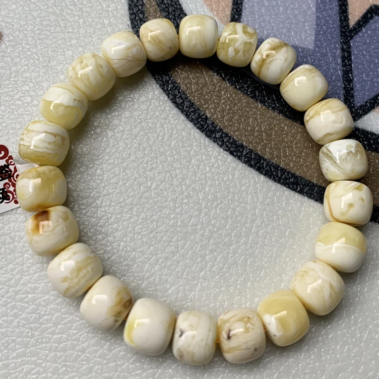 琥珀蜜蜡老型手串（瑕疵）#301