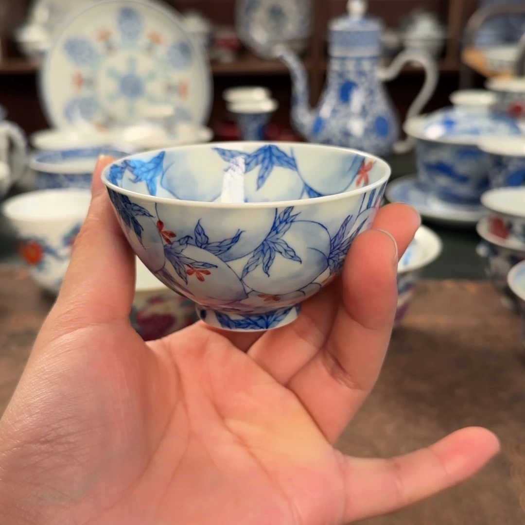 纯手工手绘陶瓷茶具