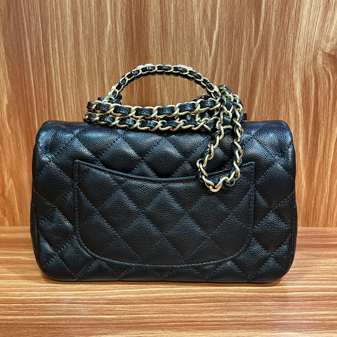 渠道货25B手柄真皮女包