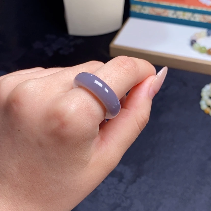 【闪购商品】和田玉（糖玉）戒圈未镶嵌初***舞