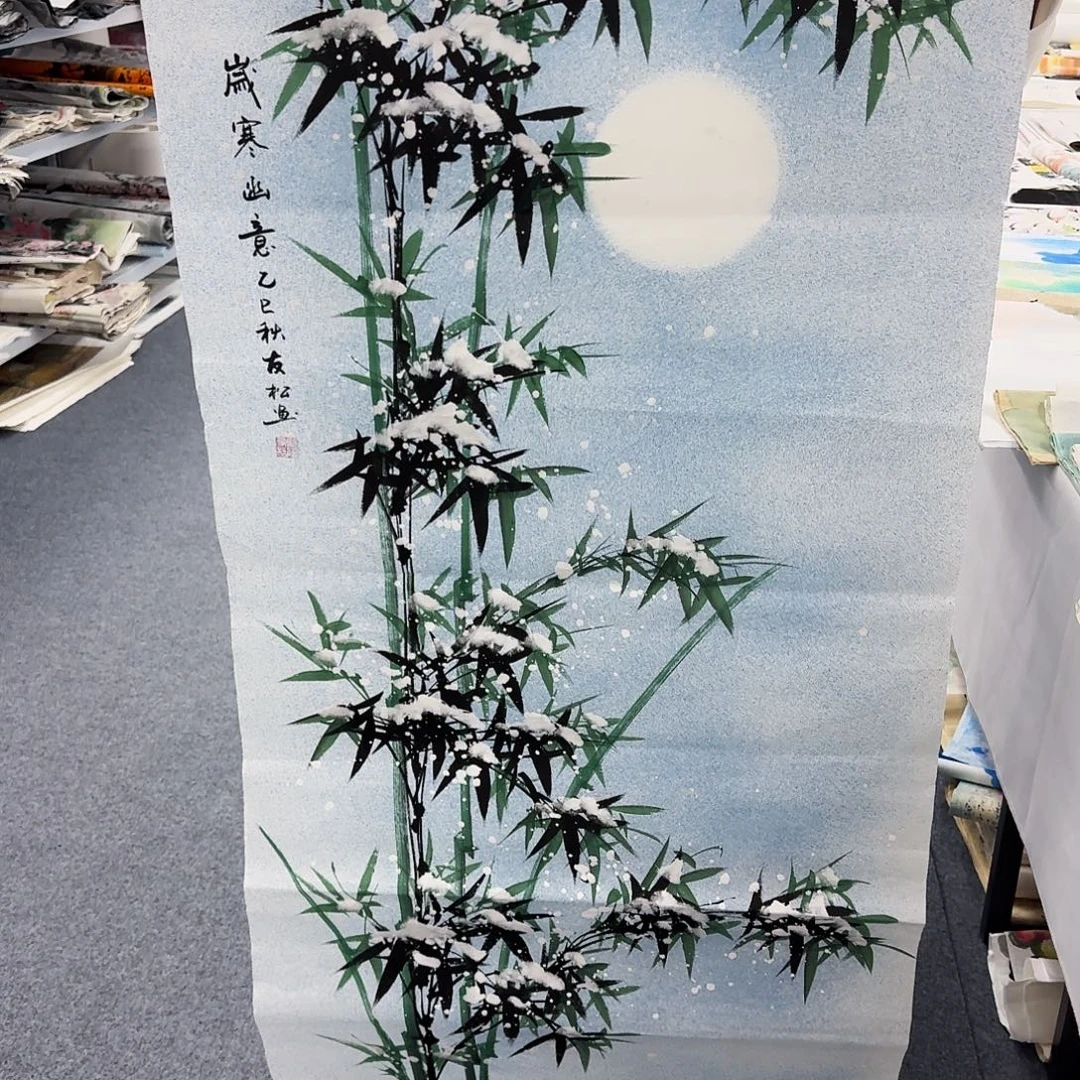 国画纯手作品欣赏图