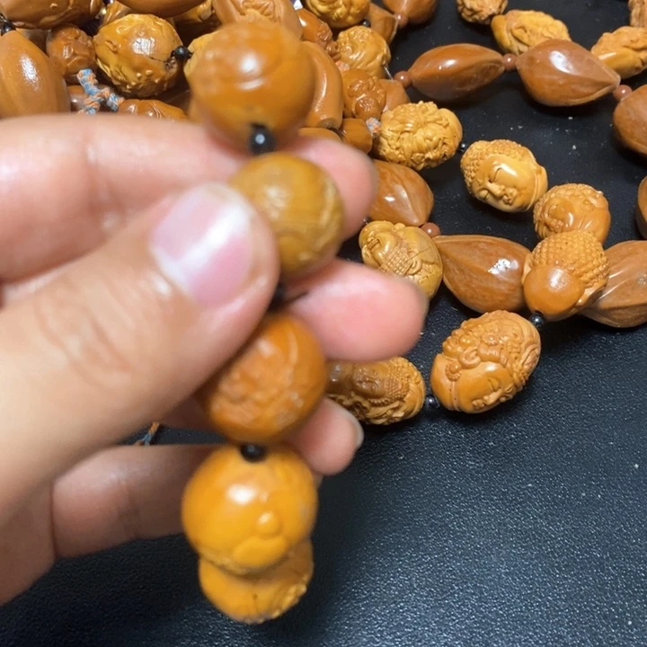 手串/手链橄榄核橄榄微瑕正圆园林