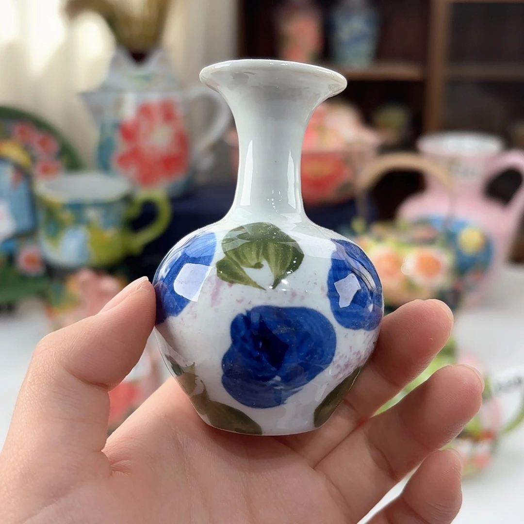 景德镇手绘高温釉下彩陶瓷茶具