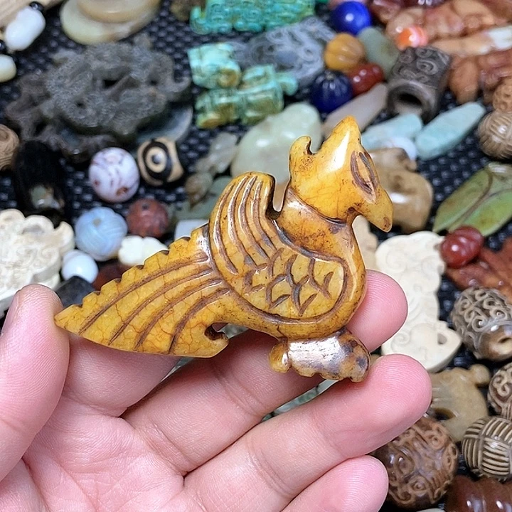 和田玉未镶嵌颈饰84