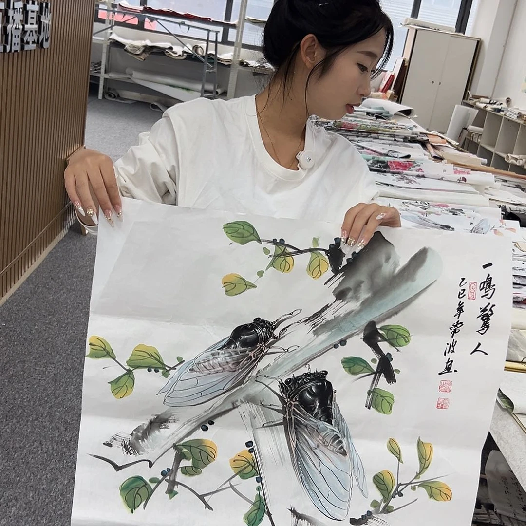 国画国画作品纯手绘