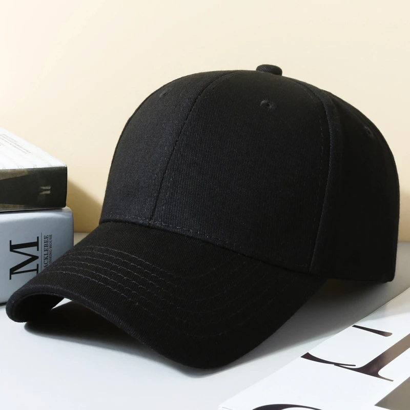 2025春秋季新款男女光板纯色时尚鸭舌帽情侣棒球帽户外休闲运动帽