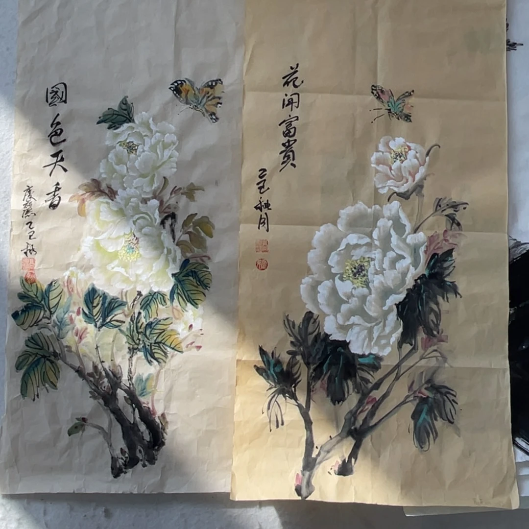 国画高庆丽老师绘画