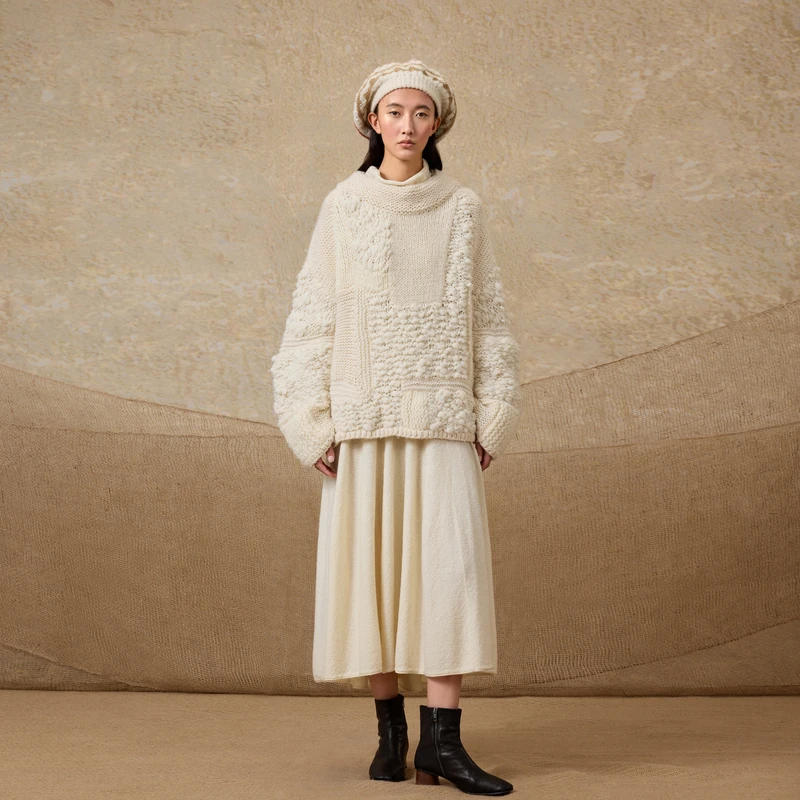 EXCEPTION宽松A摆半裙AB24-W2K01