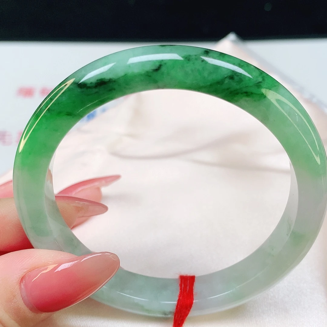 翡翠手镯未镶嵌天然翡翠1378