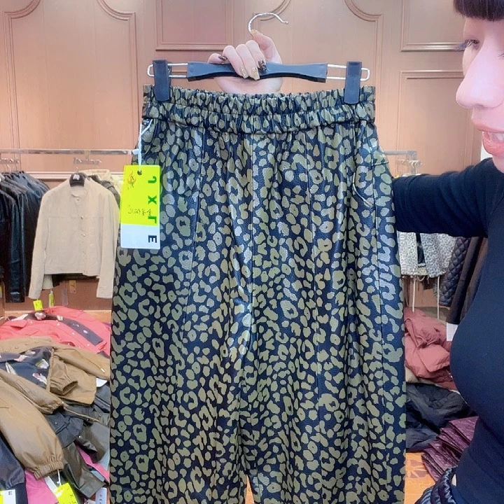 140……150斤皮长裤