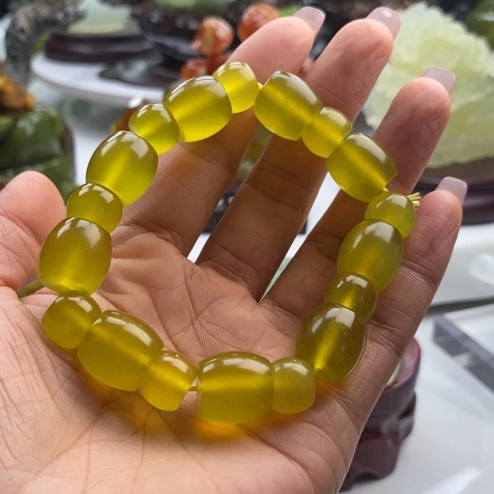 岫玉未镶嵌四大名玉手串