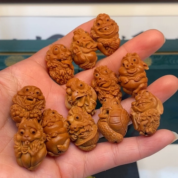 兔***了橄榄核手串/手链生肖