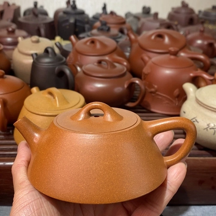 紫砂茶壶微瑕处理一把
