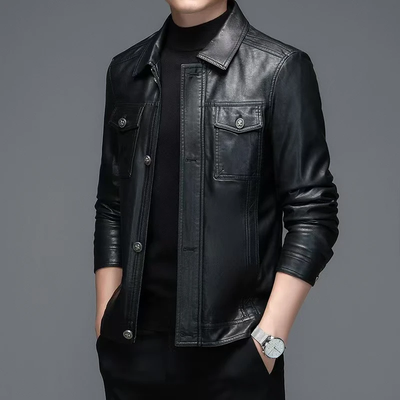 真皮皮衣 (以直播间为准，私拍不发货)商务休闲时尚百搭