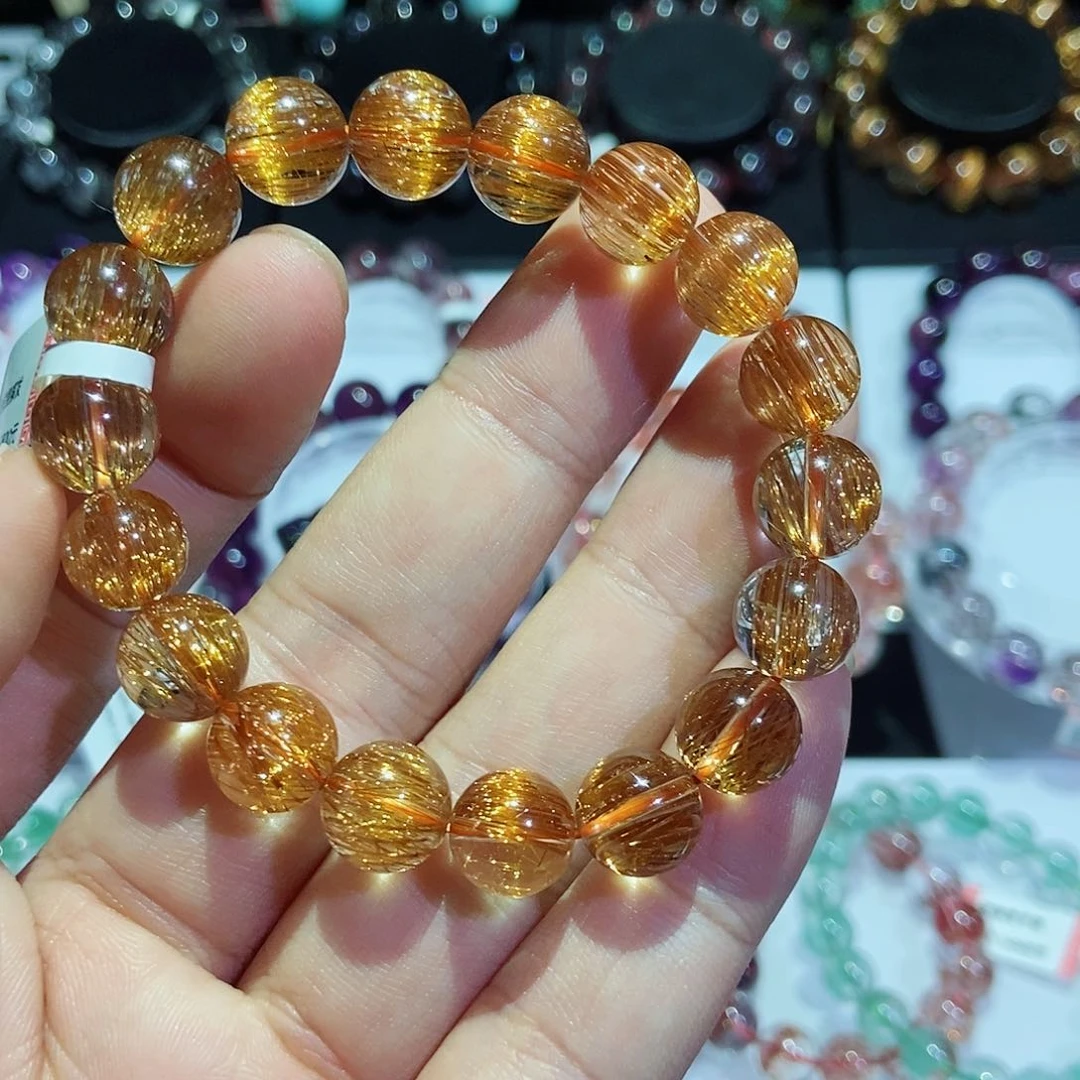 未镶嵌手串水晶铜发晶11