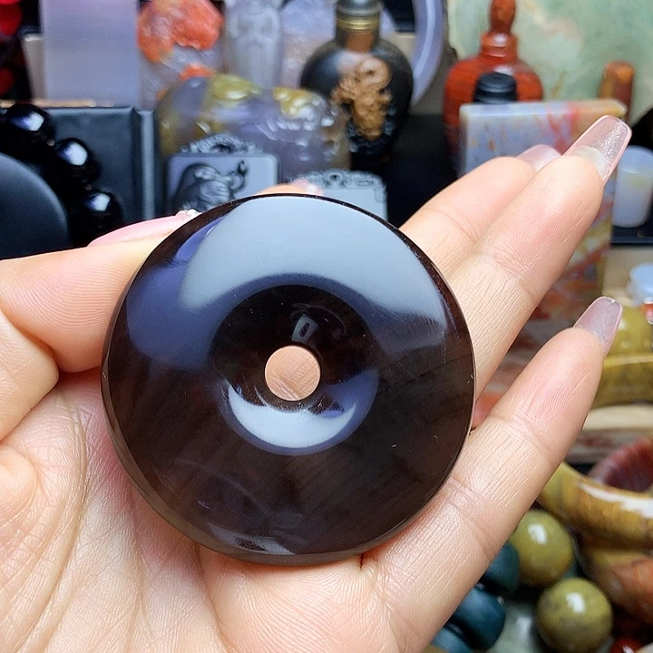硅化玉未镶嵌吊坠(不含链)