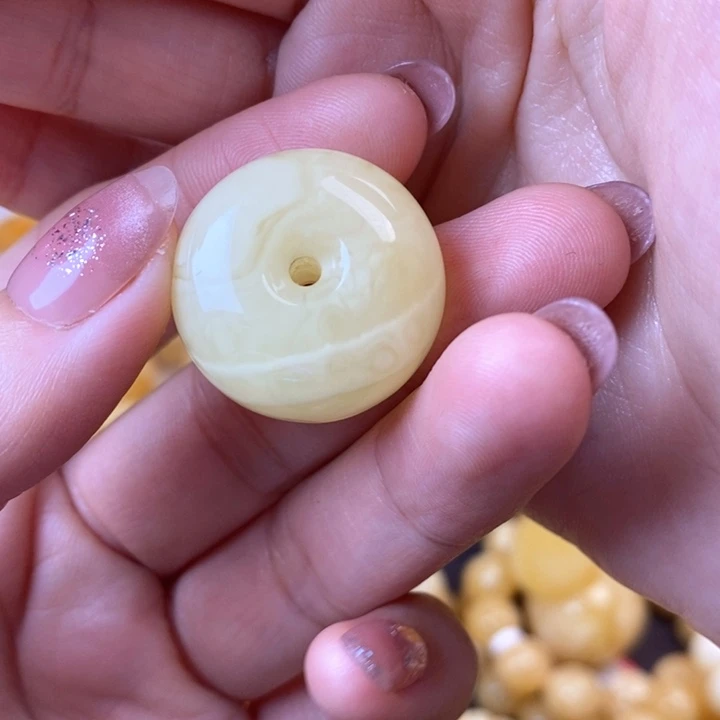 不***辣琥珀未镶嵌手链天然无优化琥珀蜜蜡