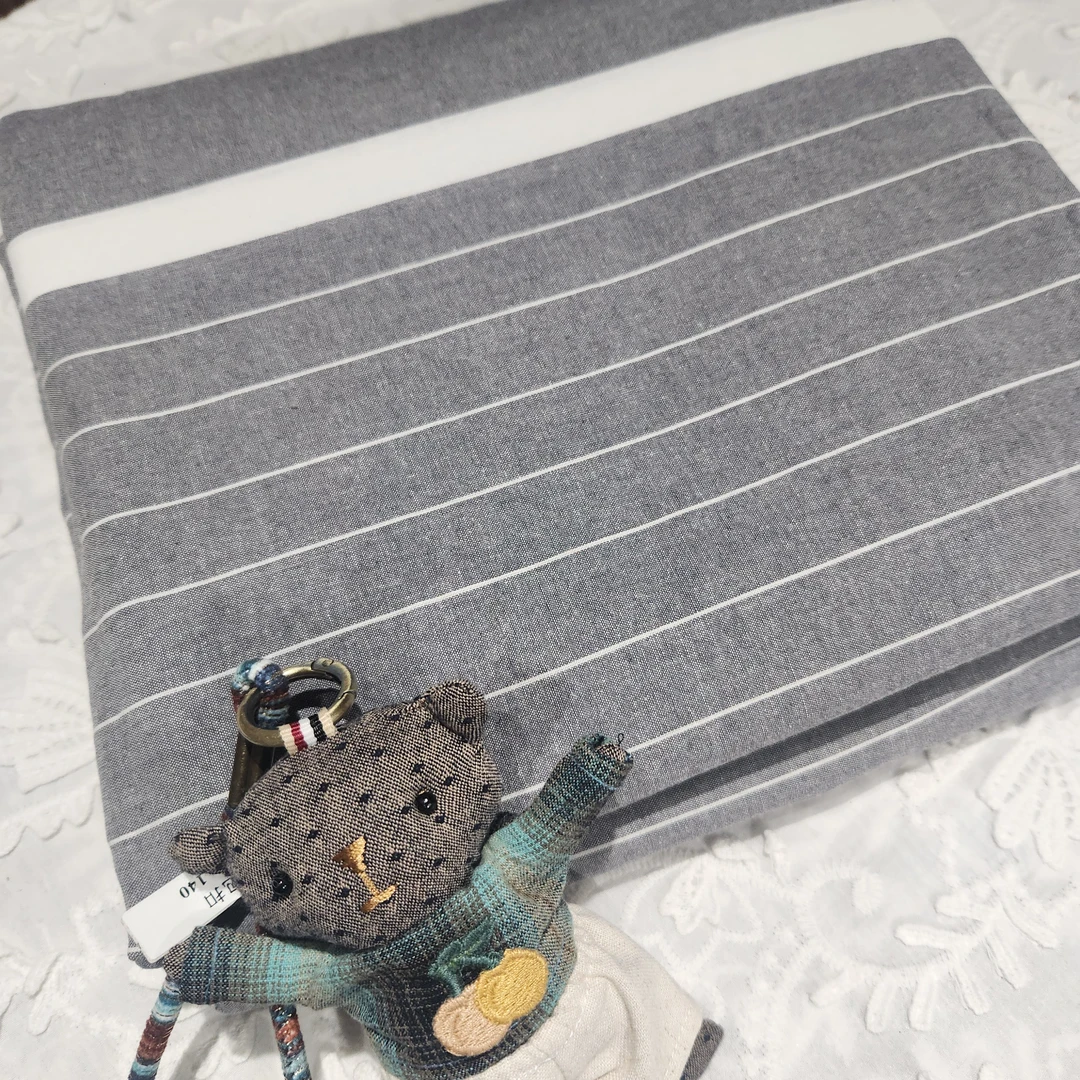 慧安妮塔全棉色织水洗棉双人，单人被罩