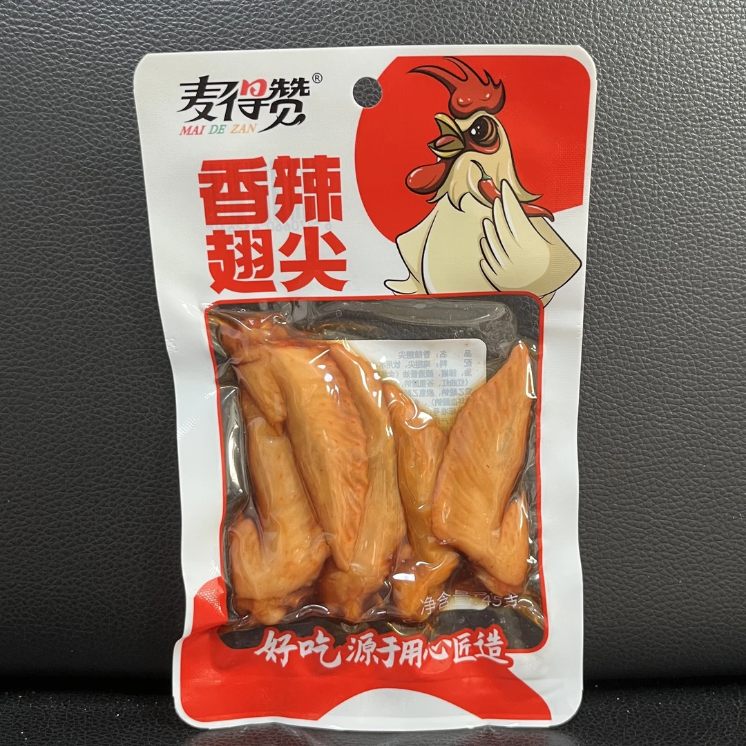 【麦得赞】香辣/多味翅尖45克 日期26年3月至4月21