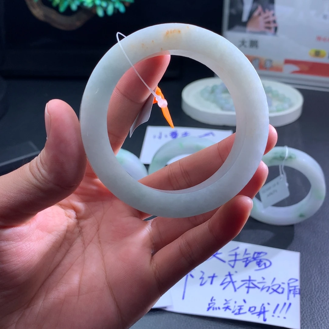 定制翡翠手镯未镶嵌56-59
