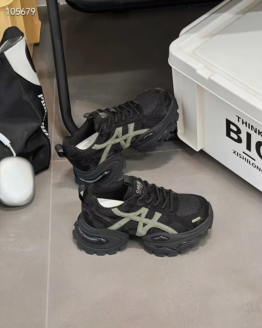 阿如家~百搭老爹鞋女士鞋子厚底女鞋增高鞋女款跑步鞋网红休闲鞋